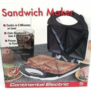 Continental Electrics Kitchen - Sandwich Maker Continental Electrics Kitchen - Sandwich Maker